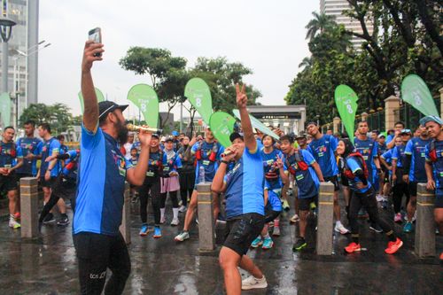 Race photo from Road to BAF Lions Run 2024