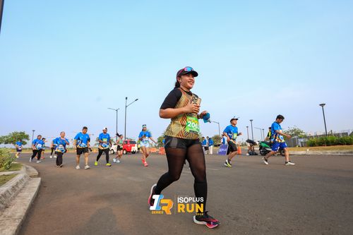 Race photo from ISOPlus Run 2024 Jakarta