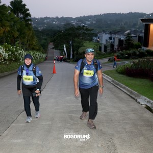 Race photo from BOGORUN 2026