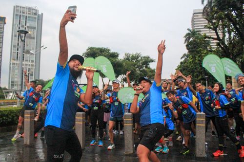 Race photo from Road to BAF Lions Run 2024