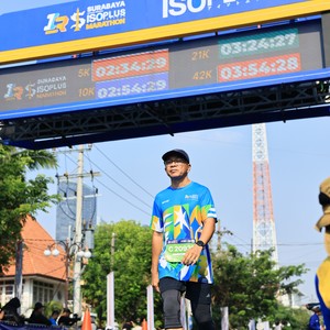 Race photo from SURABAYA ISOPLUS MARATHON 2026