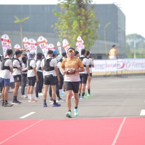 Race photo from KEDIRI HALF MARATHON 2026