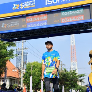 Race photo from SURABAYA ISOPLUS MARATHON 2026