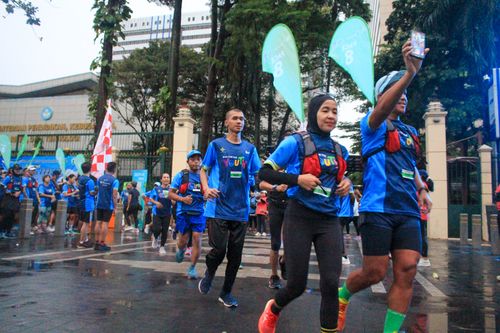 Race photo from Road to BAF Lions Run 2024
