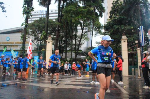 Race photo from Road to BAF Lions Run 2024