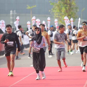 Race photo from KEDIRI HALF MARATHON 2026