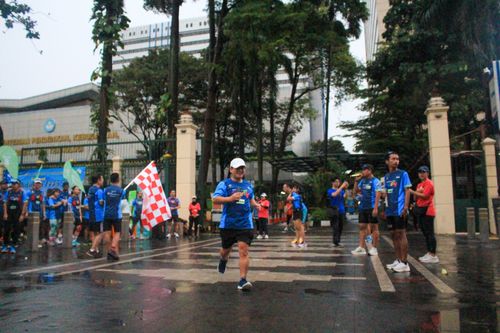 Race photo from Road to BAF Lions Run 2024