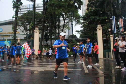 Race photo from Road to BAF Lions Run 2024