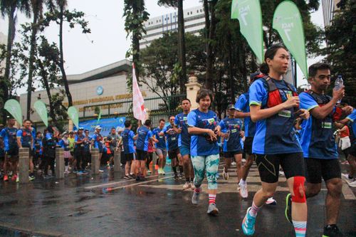 Race photo from Road to BAF Lions Run 2024