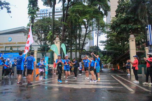 Race photo from Road to BAF Lions Run 2024