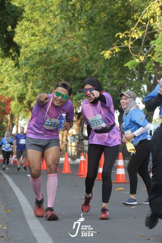 Race photo from Jabar Run 10K 2024