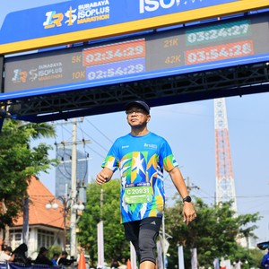 Race photo from SURABAYA ISOPLUS MARATHON 2026