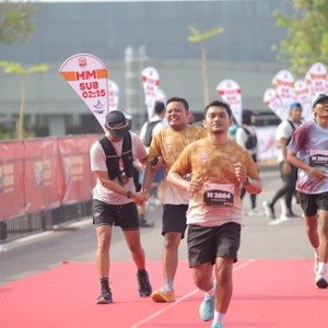 Race photo from KEDIRI HALF MARATHON 2026