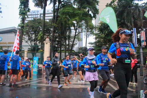 Race photo from Road to BAF Lions Run 2024