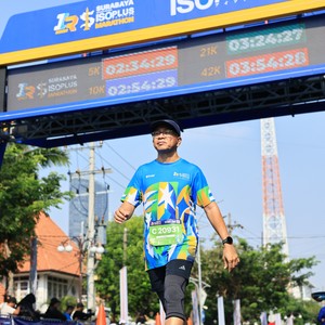 Race photo from SURABAYA ISOPLUS MARATHON 2026