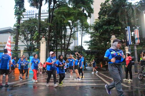 Race photo from Road to BAF Lions Run 2024