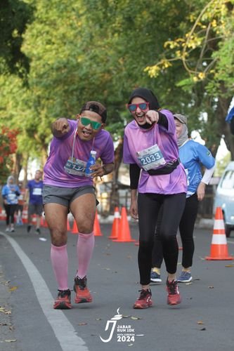 Race photo from Jabar Run 10K 2024