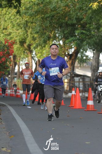 Race photo from Jabar Run 10K 2024