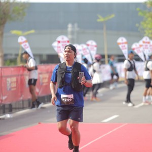 Race photo from KEDIRI HALF MARATHON 2026