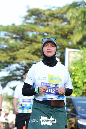Race photo from Taman Budaya x BOGORUN 2025