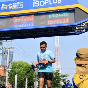 Race photo from SURABAYA ISOPLUS MARATHON 2026