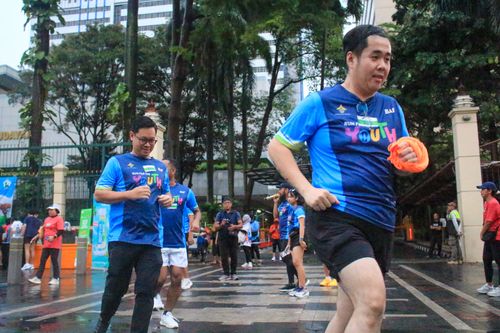 Race photo from Road to BAF Lions Run 2024