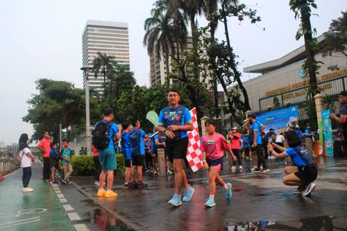 Race photo from Road to BAF Lions Run 2024