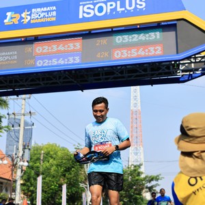 Race photo from SURABAYA ISOPLUS MARATHON 2026