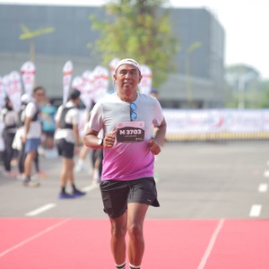 Race photo from KEDIRI HALF MARATHON 2026