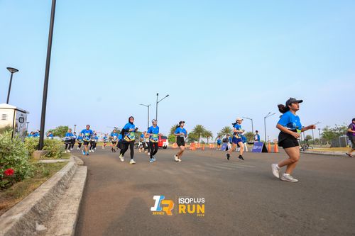 Race photo from ISOPlus Run 2024 Jakarta