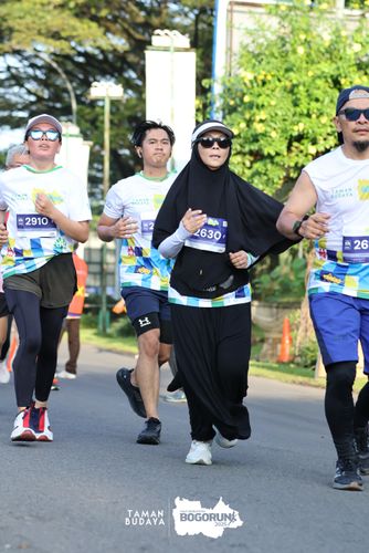 Race photo from Taman Budaya x BOGORUN 2025