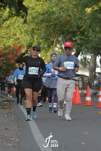 Race photo from Jabar Run 10K 2024