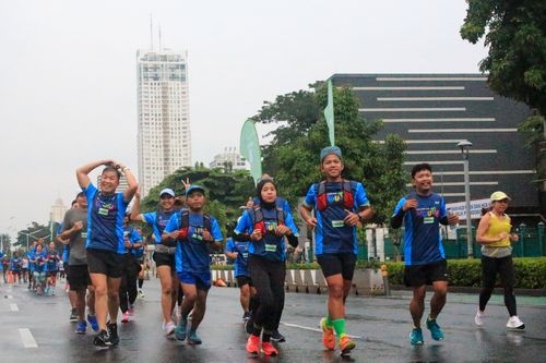 Race photo from Road to BAF Lions Run 2024
