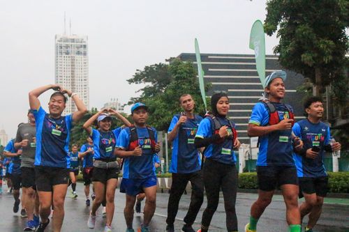 Race photo from Road to BAF Lions Run 2024