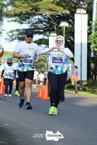 Race photo from Taman Budaya x BOGORUN 2025