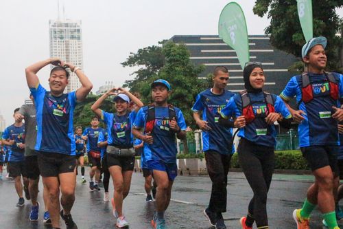 Race photo from Road to BAF Lions Run 2024