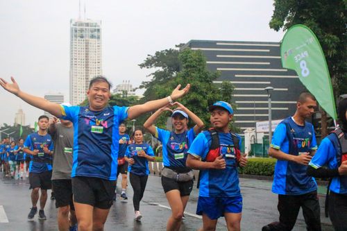 Race photo from Road to BAF Lions Run 2024