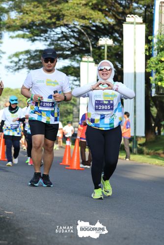 Race photo from Taman Budaya x BOGORUN 2025