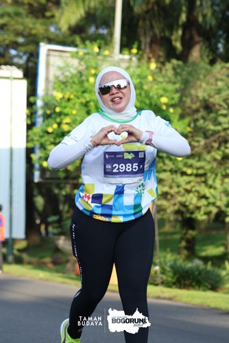 Race photo from Taman Budaya x BOGORUN 2025