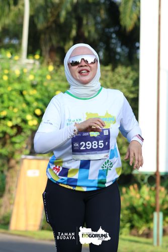 Race photo from Taman Budaya x BOGORUN 2025