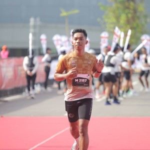 Race photo from KEDIRI HALF MARATHON 2026