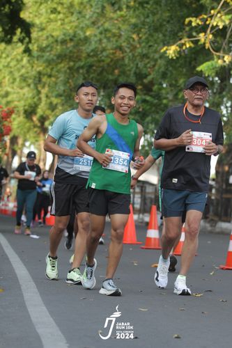 Race photo from Jabar Run 10K 2024