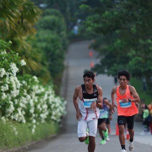 Race photo from BOGORUN 2026