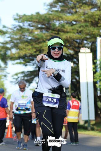 Race photo from Taman Budaya x BOGORUN 2025