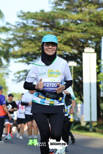 Race photo from Taman Budaya x BOGORUN 2025