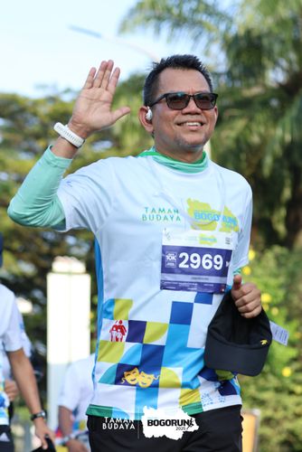 Race photo from Taman Budaya x BOGORUN 2025