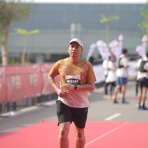 Race photo from KEDIRI HALF MARATHON 2026