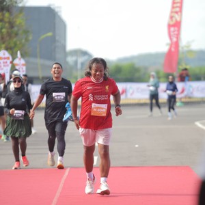 Race photo from KEDIRI HALF MARATHON 2026