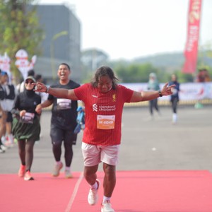 Race photo from KEDIRI HALF MARATHON 2026