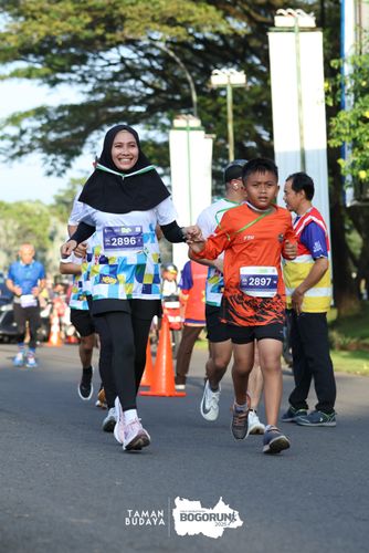 Race photo from Taman Budaya x BOGORUN 2025